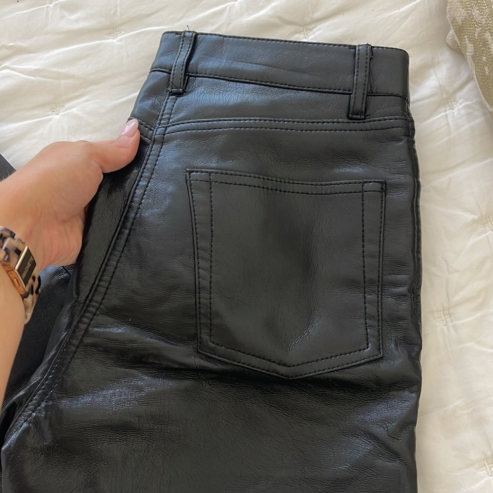 Aritzia Wilfred Melina Faux Leather Pant - Picture 10 of 13